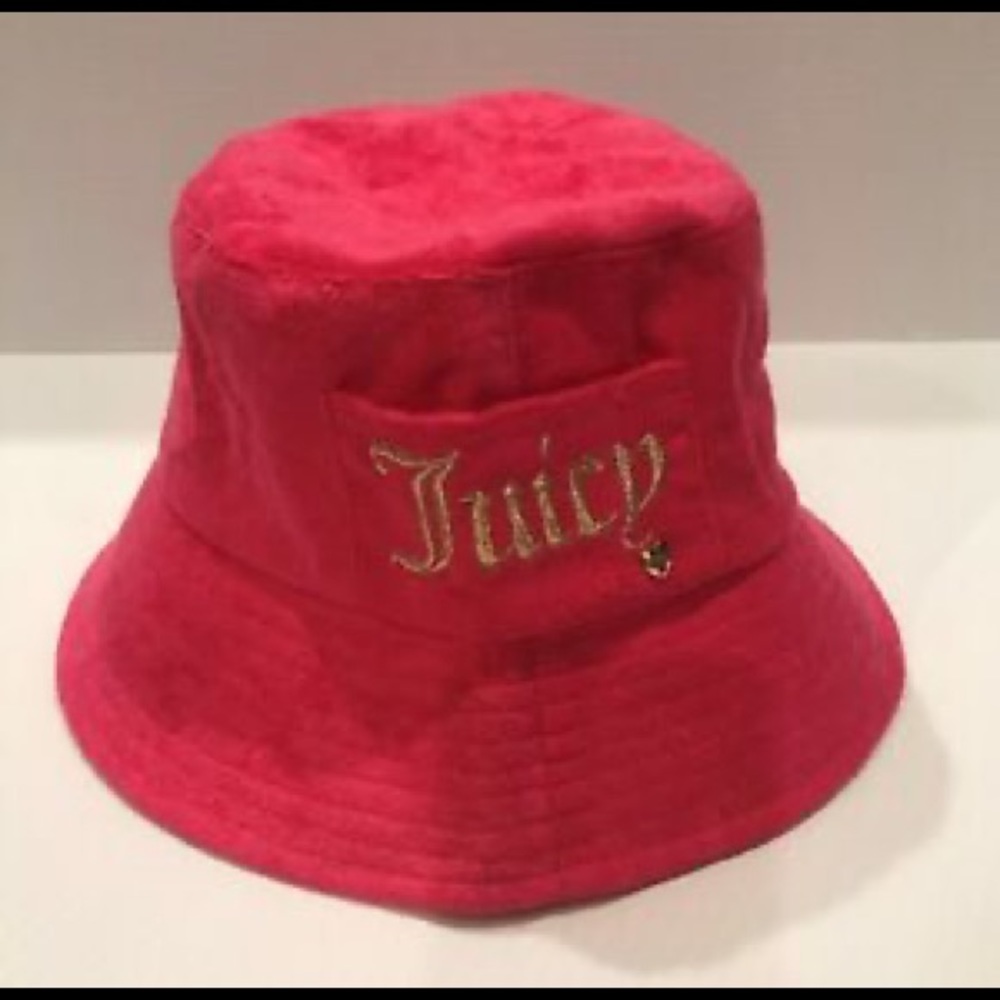 Hot pink Juicy Couture Bucket Hat